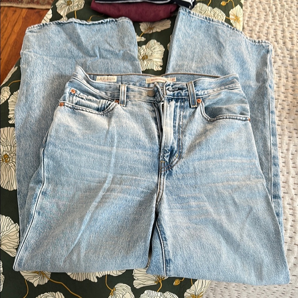 Levi’s Ribcage Wide Leg Women's Light Blue Jeans